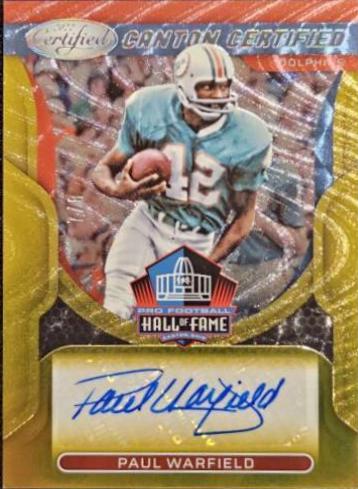 Paul Warfield [Gold Etch] #CCS-PW