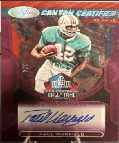 Paul Warfield [Purple Etch] #CCS-PW