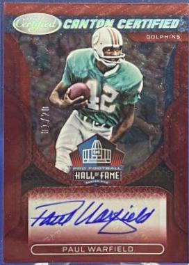 Paul Warfield [Red Etch] #CCS-PW
