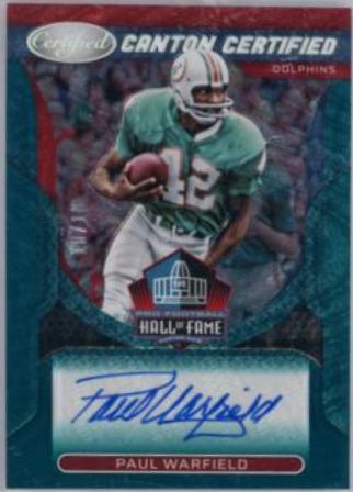 Paul Warfield [Teal Etch] #CCS-PW