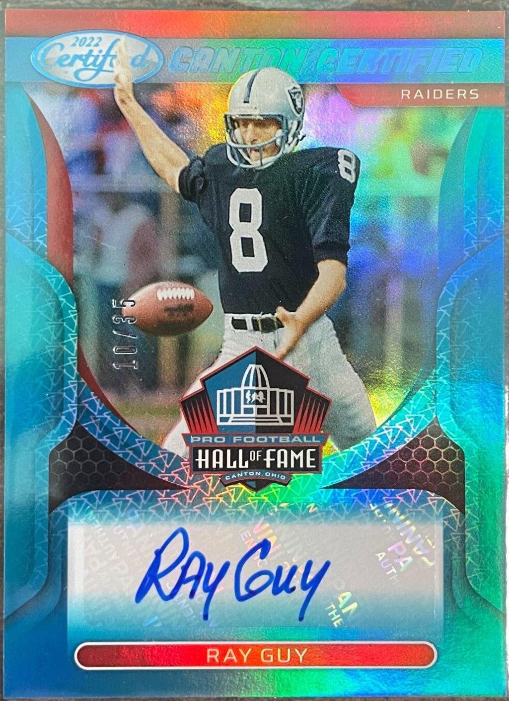 Ray Guy [Blue] #CCS-RG