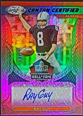 Ray Guy [Gold Etch] #CCS-RG