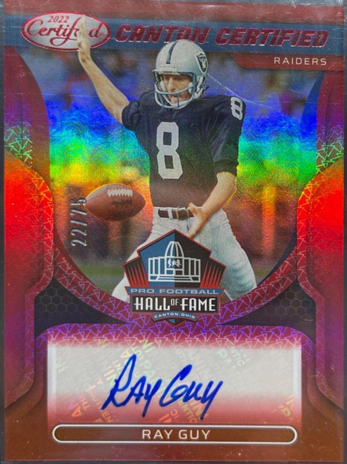 Ray Guy [Red] #CCS-RG