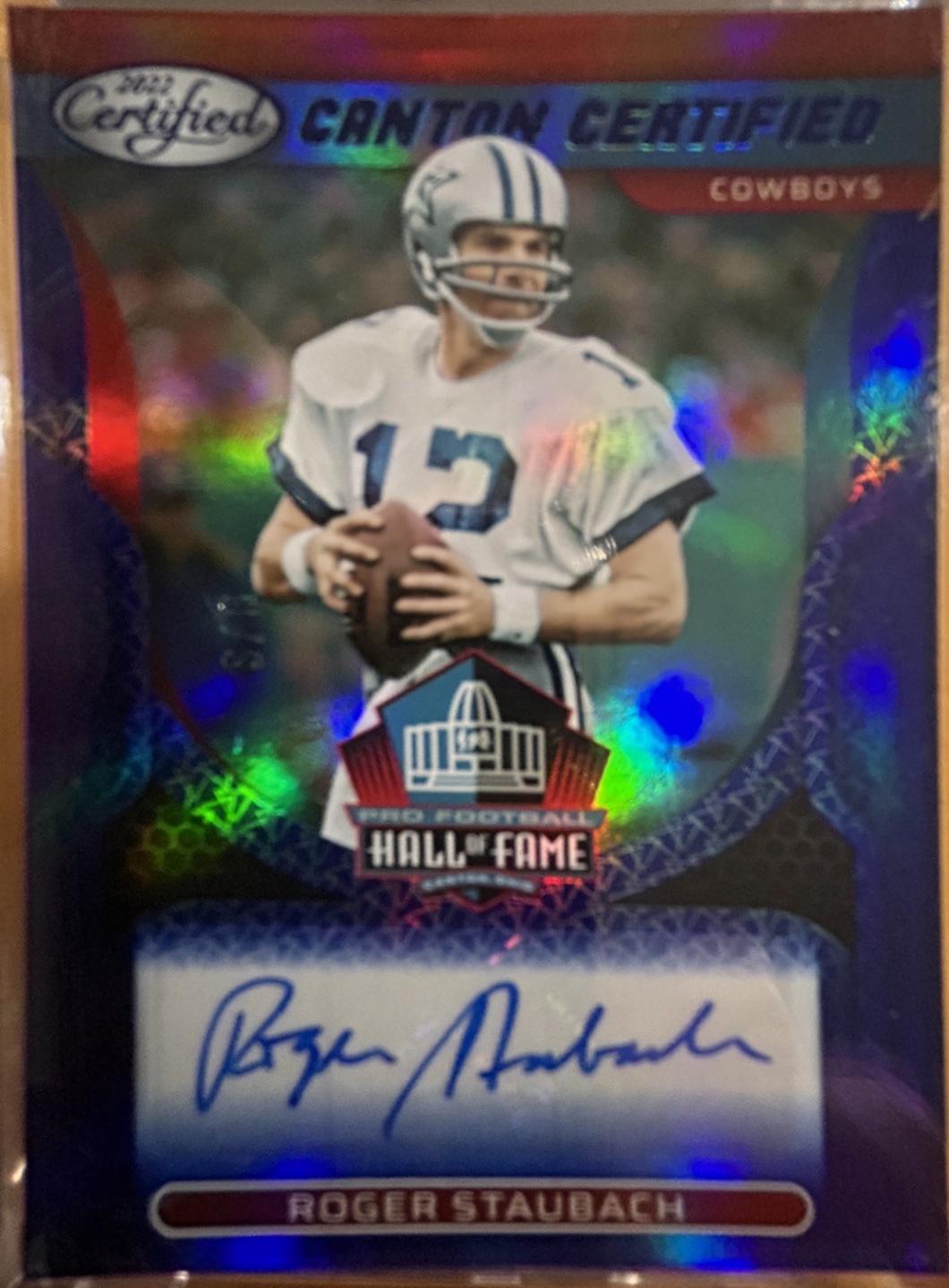 Roger Staubach [Teal Etch] #CCS-RS
