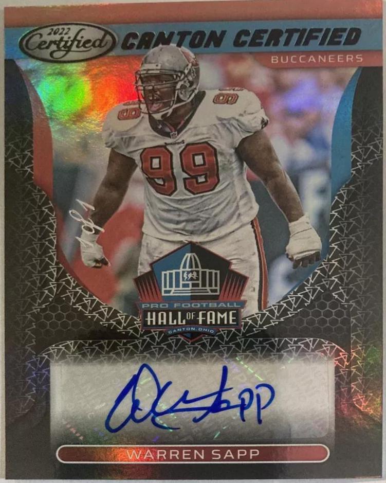 Warren Sapp [Black] #CC-WS
