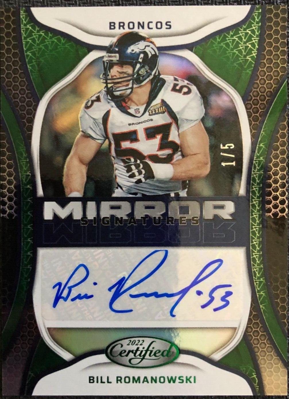 Bill Romanowski [Green] #MS-BR