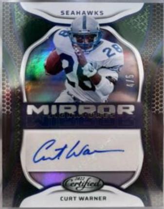 Curt Warner [Green] #MS-CW