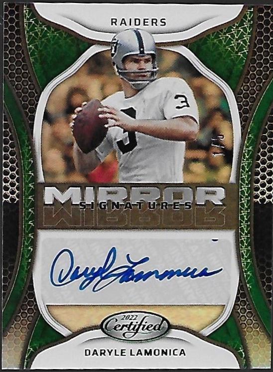 Daryle Lamonica [Green] #MS-DLA