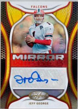 Jeff George [Gold] #MS-JG
