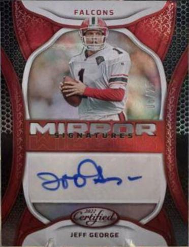Jeff George [Red] #MS-JG