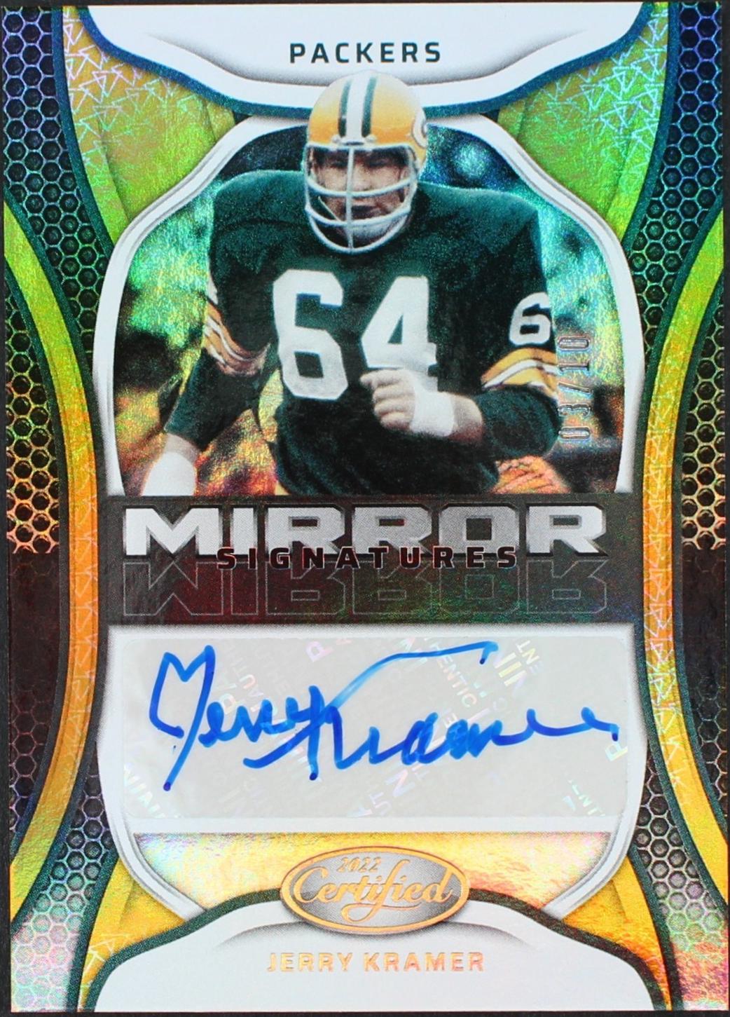 Jerry Kramer [Gold] #MS-JK