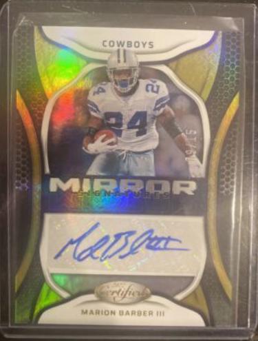 Marion Barber III [Gold] #MS-MBA