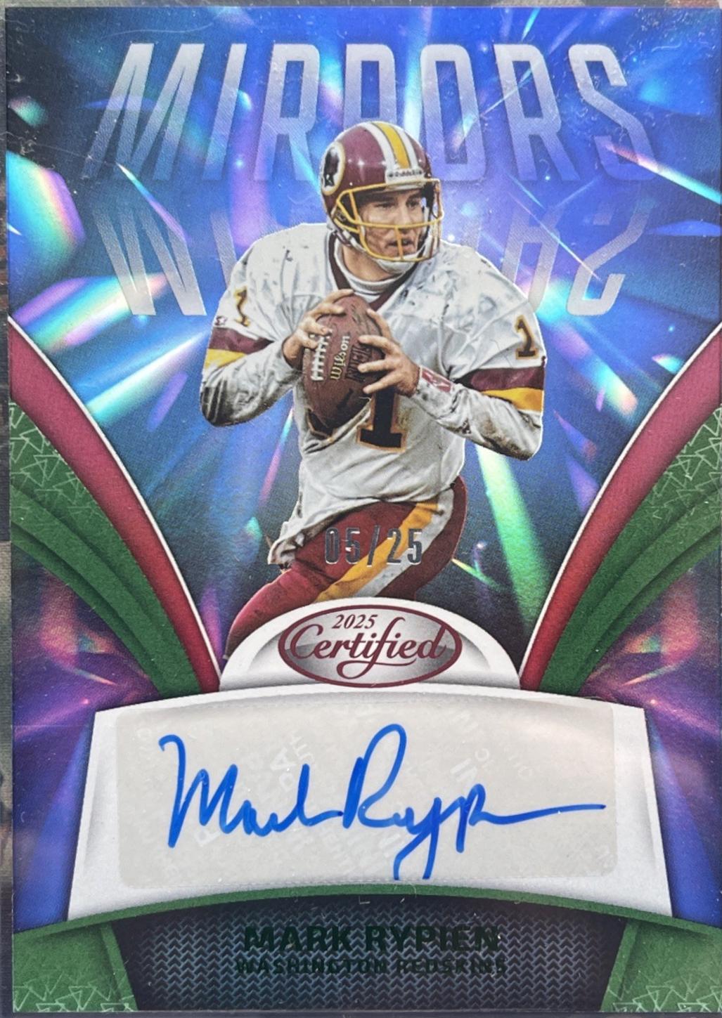 Mark Rypien [Blue] #MS-MR