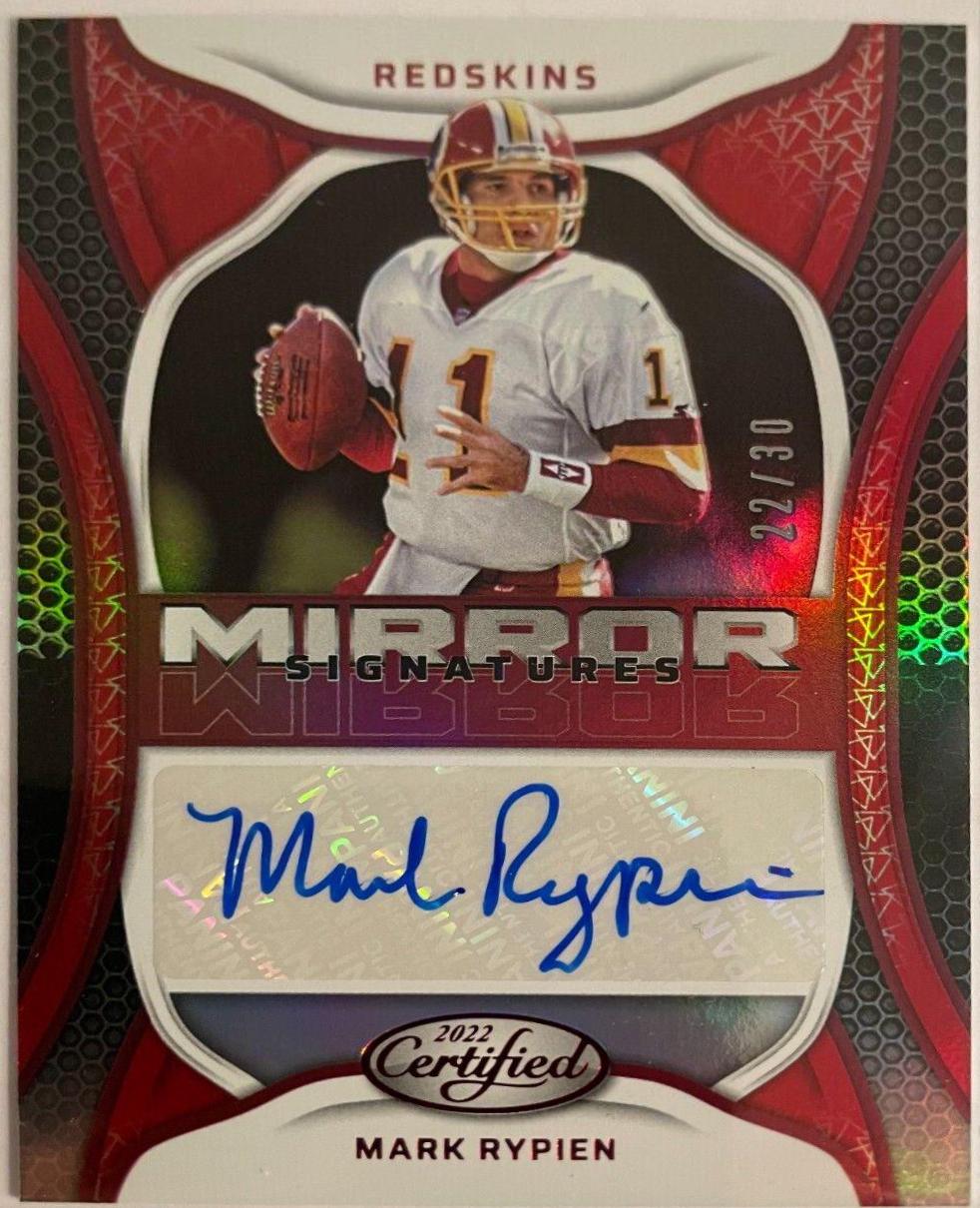 Mark Rypien [Red] #MS-MR