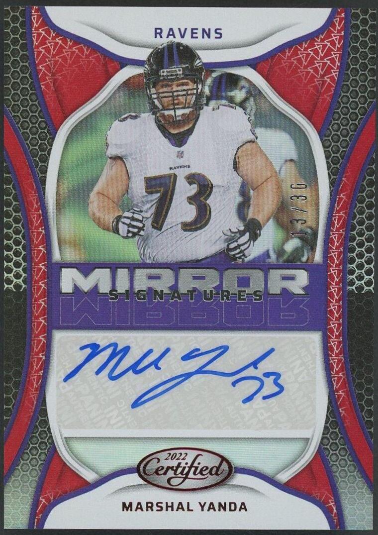 Marshal Yanda [Red] #MS-MY