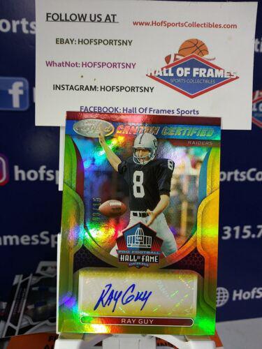 Ray Guy [Gold] #MS-RG