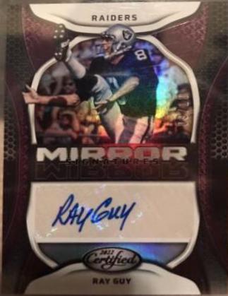 Ray Guy [Purple] #MS-RG