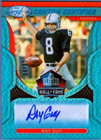 Ray Guy [Teal] #MS-RG