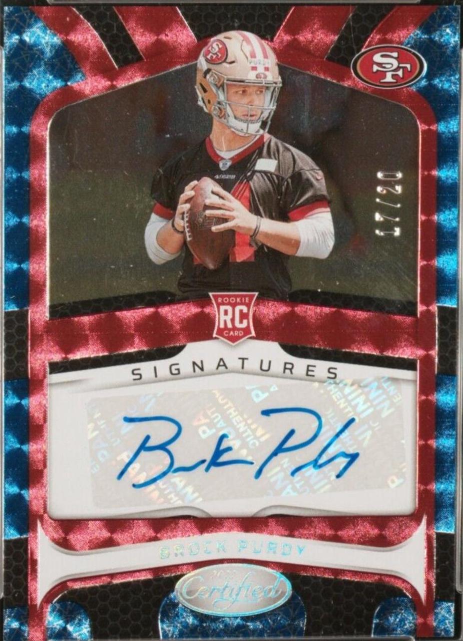 Brock Purdy [Blue Etch] #RS-BP