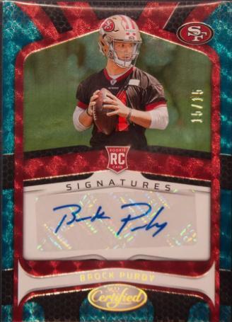 Brock Purdy [Teal Etch] #RS-BP