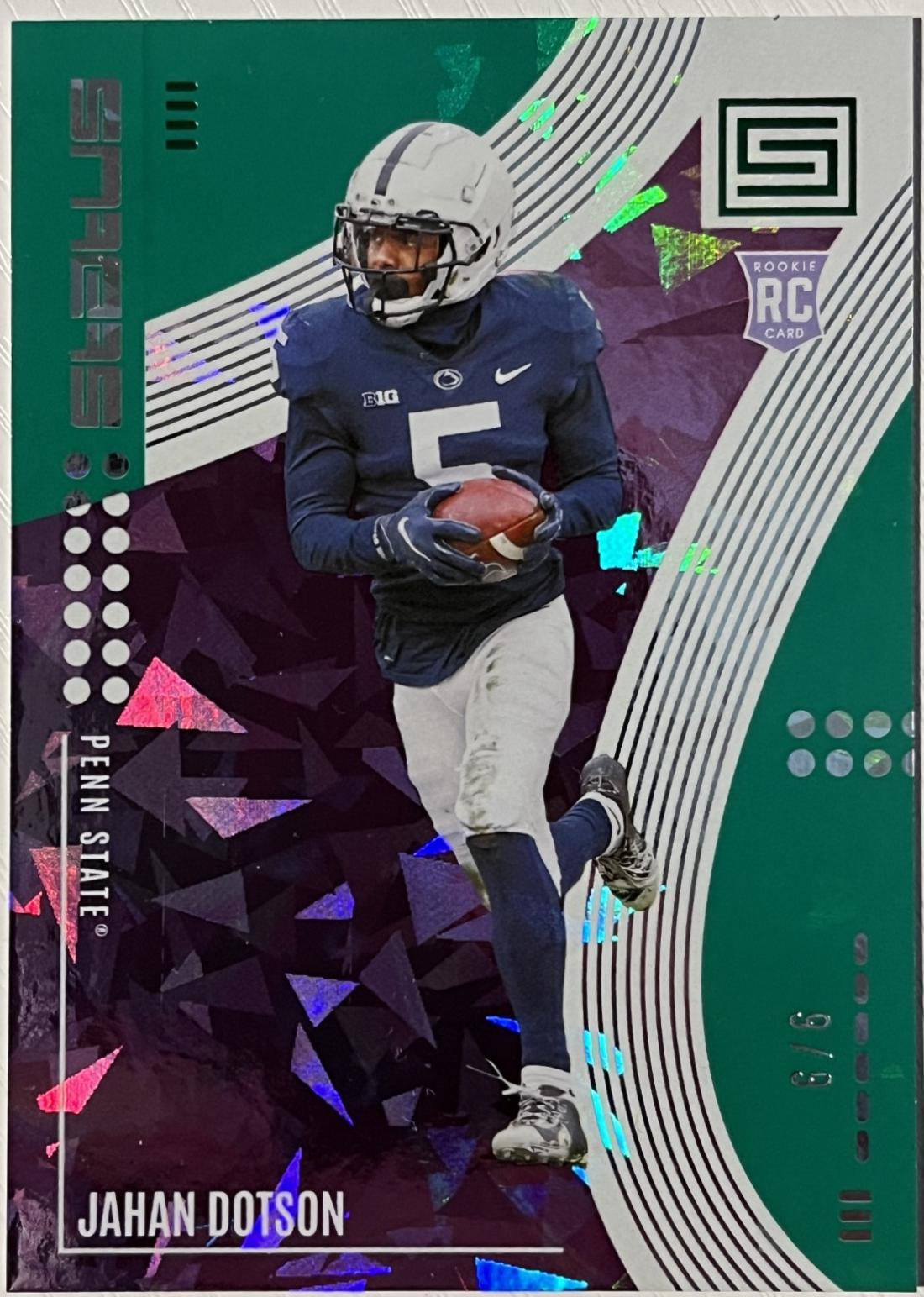 Jahan Dotson [Green Cracked Ice] #11