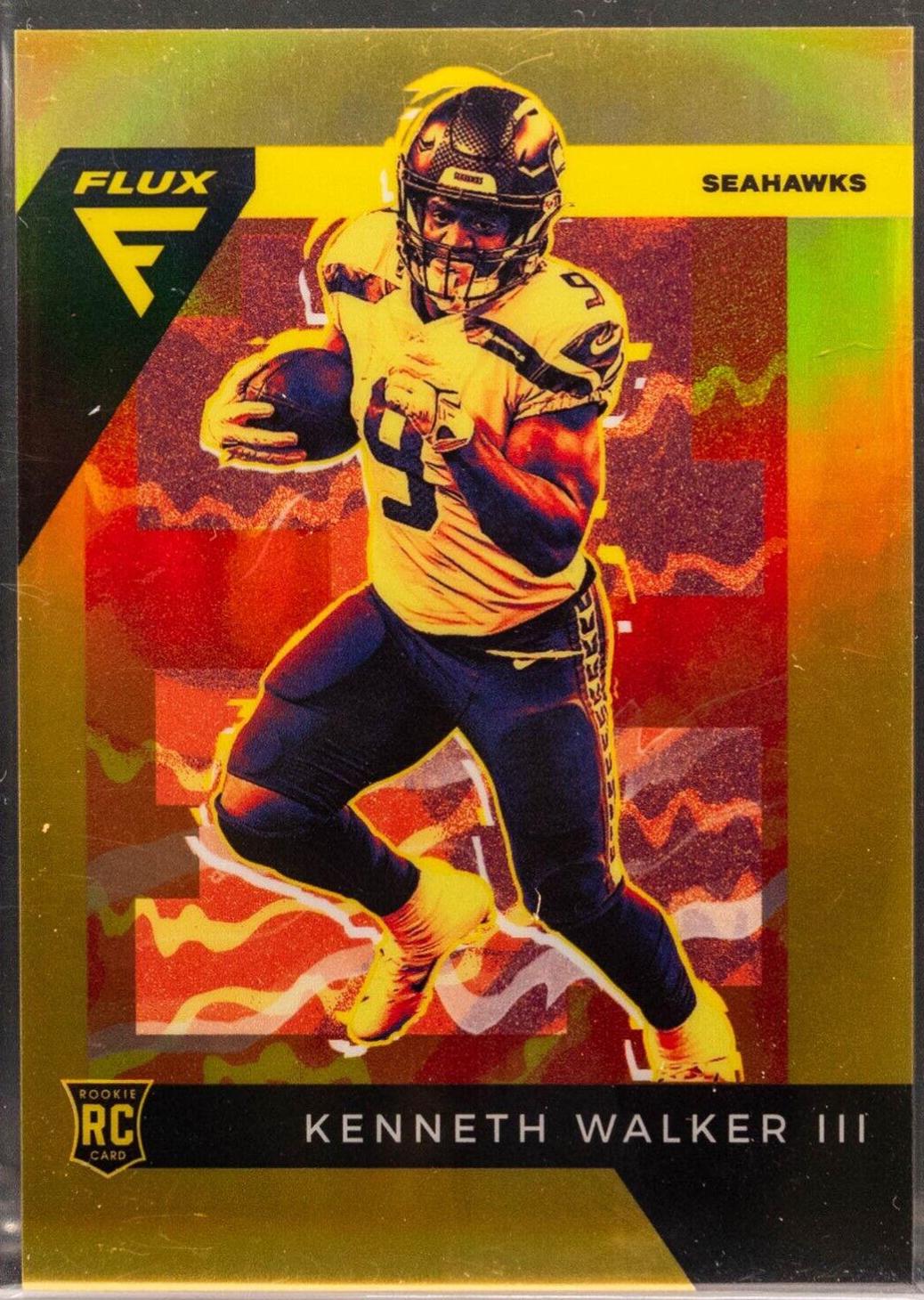 Kenneth Walker III [Gold] #PA-13