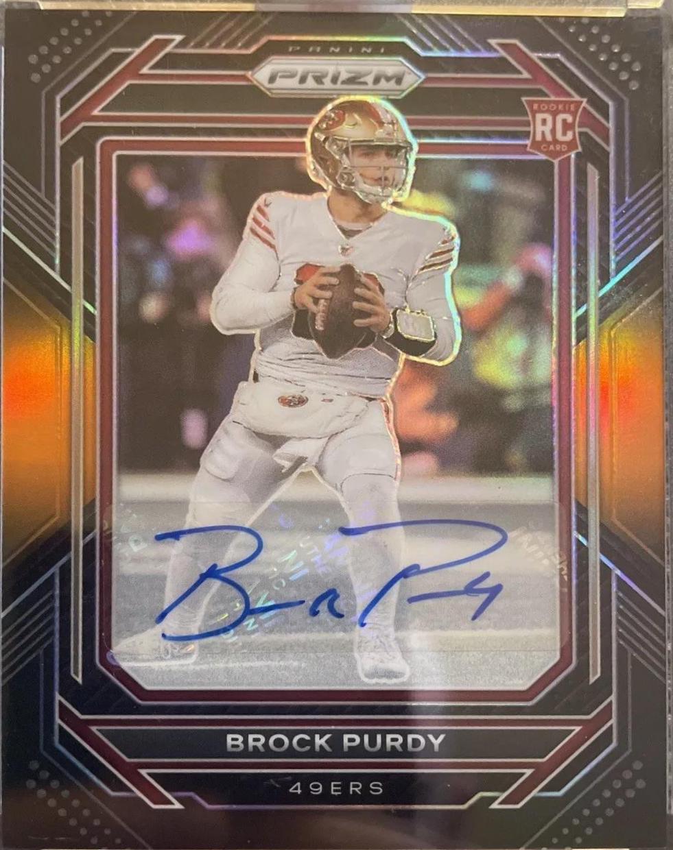 Brock Purdy [Signature Orange] #PB-8