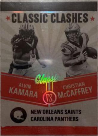 Alvin Kamara, Christian McCaffrey #CC-18