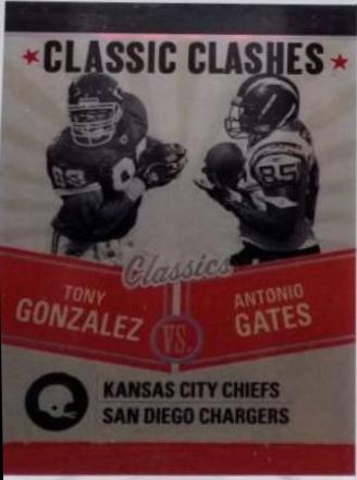 Antonio Gates, Tony Gonzalez #CC-27