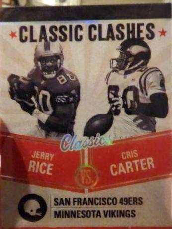 Cris Carter, Jerry Rice #CC-25