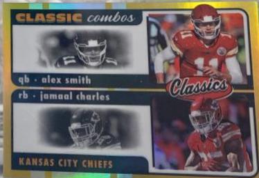 Alex Smith, Jamaal Charles [Gold] #CC-13