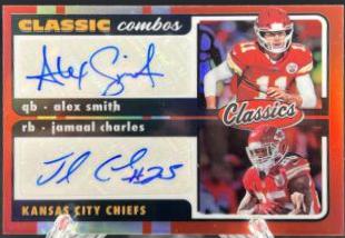 Alex Smith, Jamaal Charles [Signature Red] #CC-13