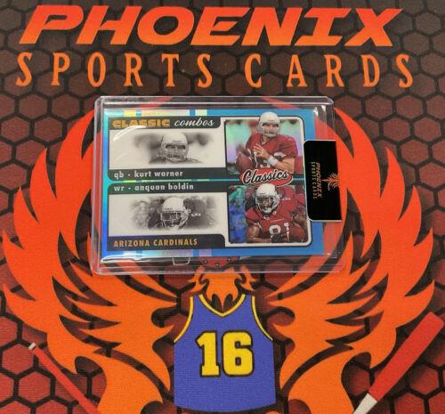 Anquan Boldin, Kurt Warner [Blue] #CC-11
