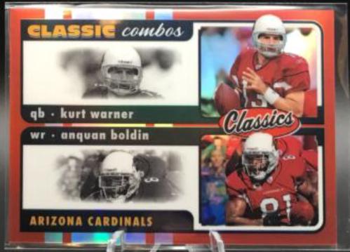 Anquan Boldin, Kurt Warner [Red] #CC-11