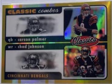 Carson Palmer, Chad Johnson [Gold] #CC-15