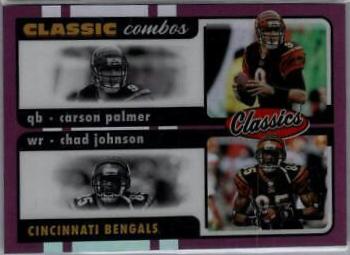 Carson Palmer, Chad Johnson [Purple] #CC-15