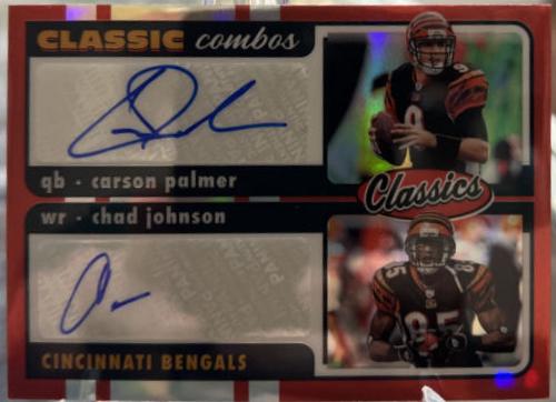 Carson Palmer, Chad Johnson [Signature Red] #CC-15