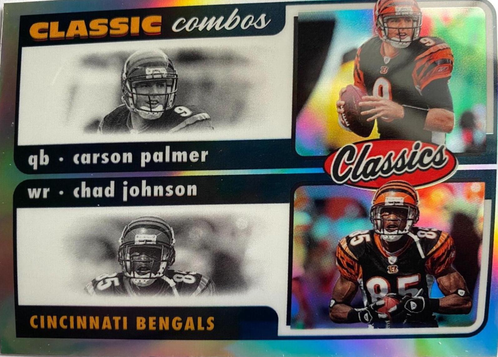 Carson Palmer, Chad Johnson [Silver] #CC-15
