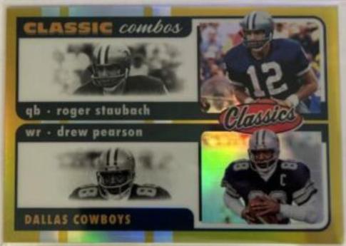 Drew Pearson, Roger Staubach [Gold] #CC-6
