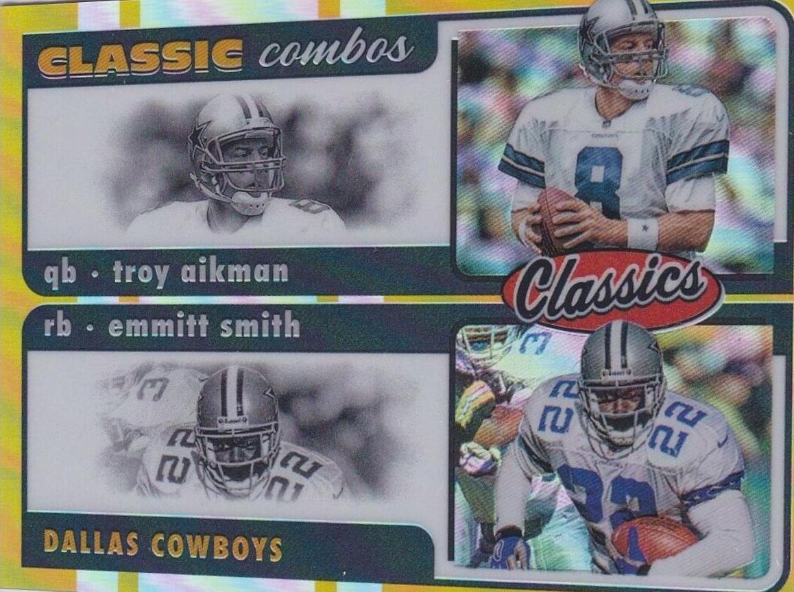 Emmitt Smith, Troy Aikman [Gold] #CC-12