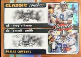 Emmitt Smith, Troy Aikman [Orange] #CC-12