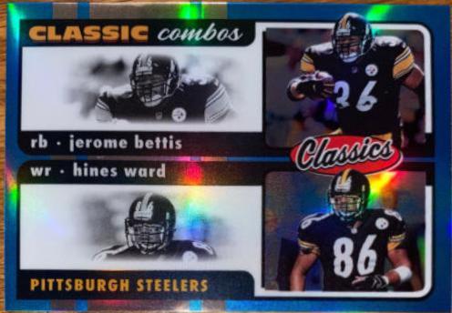 Hines Ward, Jerome Bettis [Blue] #CC-10
