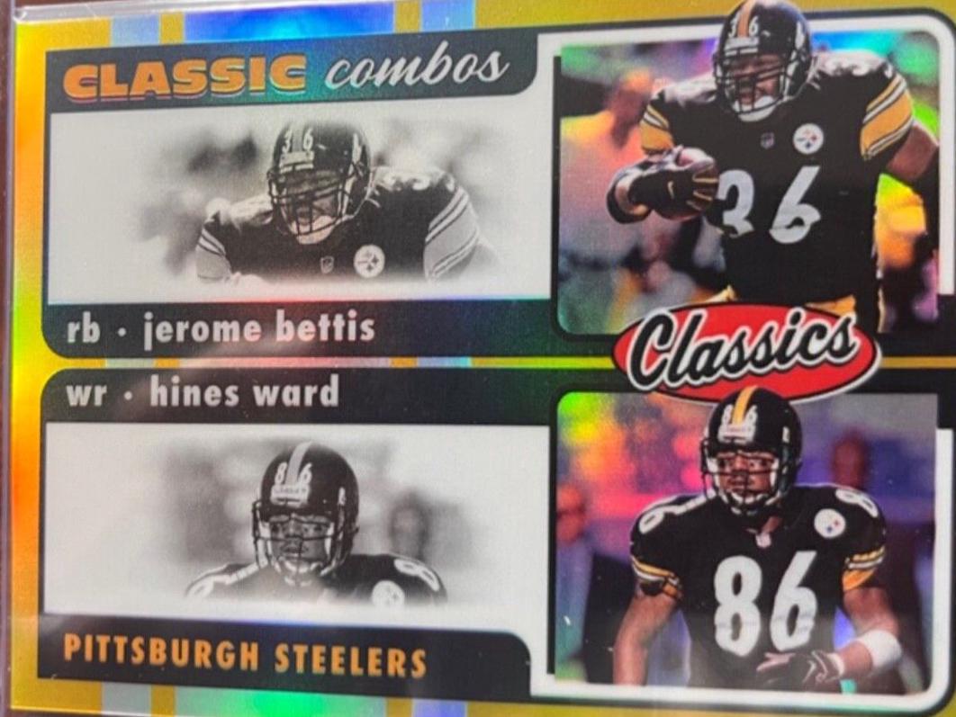 Hines Ward, Jerome Bettis [Gold] #CC-10