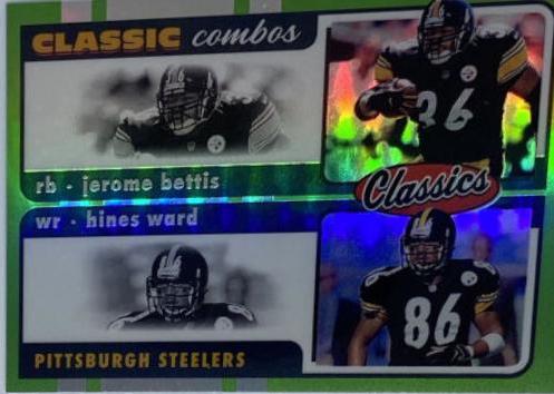 Hines Ward, Jerome Bettis [Green] #CC-10