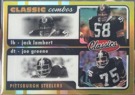 Jack Lambert, Joe Greene [Gold] #CC-4