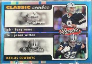 Jason Witten, Tony Romo [Blue] #CC-7