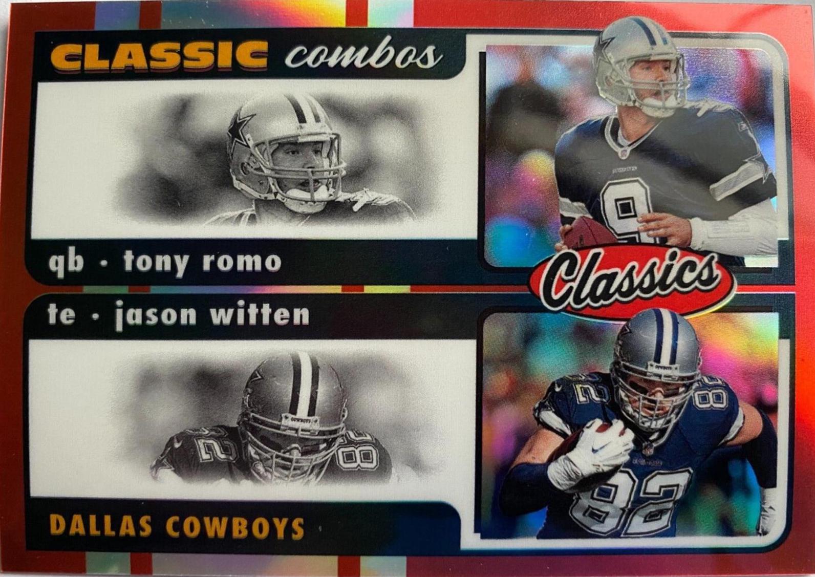 Jason Witten, Tony Romo [Red] #CC-7