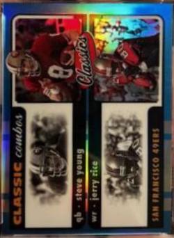 Jerry Rice, Steve Young [Blue] #CC-2
