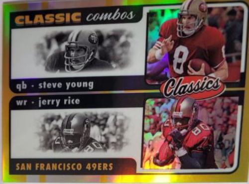 Jerry Rice, Steve Young [Gold] #CC-2