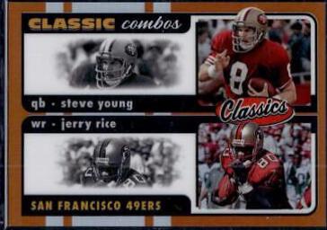 Jerry Rice, Steve Young [Orange] #CC-2